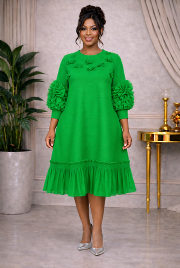 Ladi Emerald  (Bounce Dress)