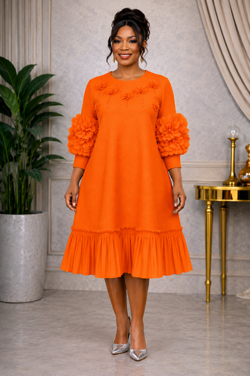 Ladi Marigold  (Bounce Dress)